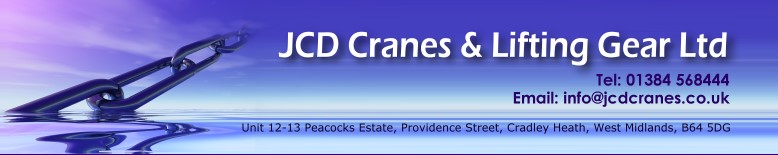 From our base in Birmingham in the West Midlands we supply, manufacture and hire crane lifting equipment including Stahl cranes,  lifting slings, gantry cranes, and much more.