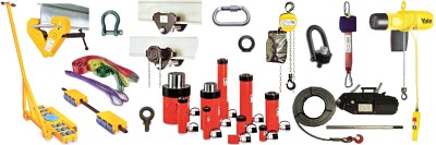 An extensive range of all types of lifting equipment for hire