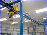 Monorail crane systems